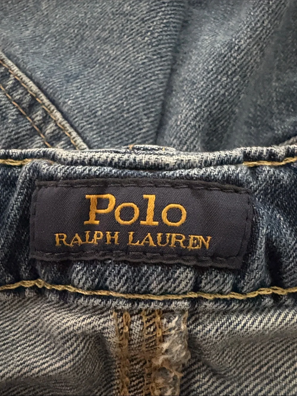 Kid’s Polo by Ralph Lauren Washed Blue Denim Mini Skirt